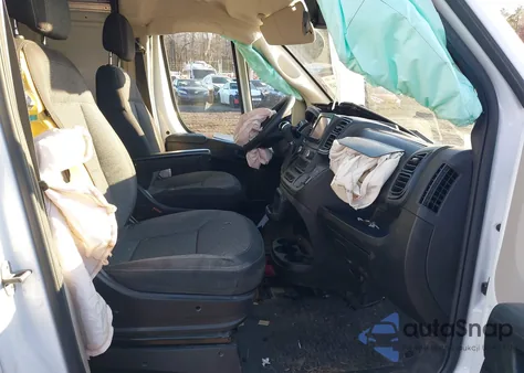 2022 Ram Promaster 2500 High Roof 159 Wb from USA, damaged, VIN 3C6LRVDGXNE125343